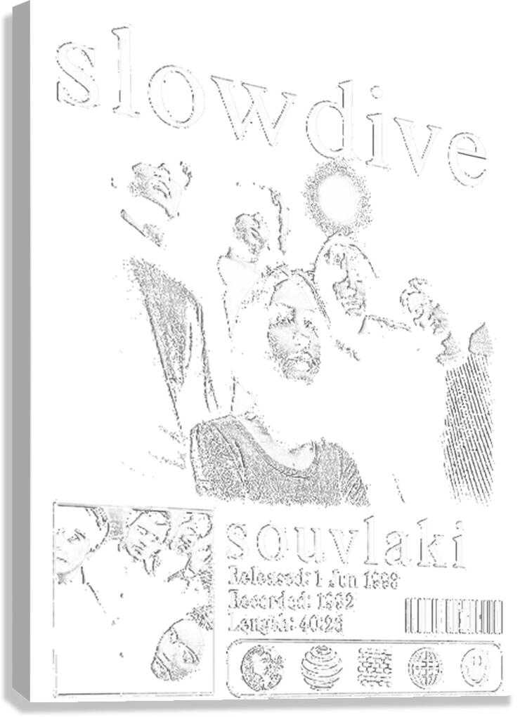 Slowdive 22 Canvas Print