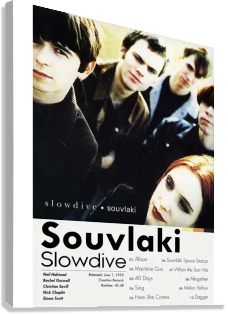 Slowdive 30 Canvas Print
