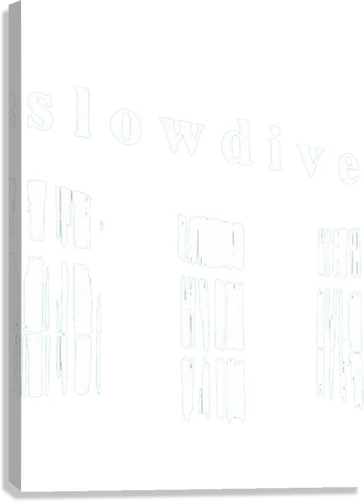 Slowdive 35 Canvas Print