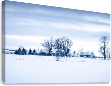 La ferme Canvas Print