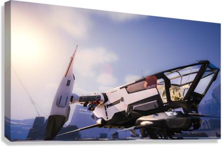 compact hero Canvas Print