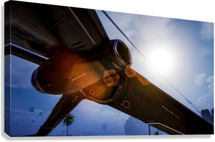 medtech engine Canvas Print
