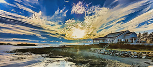 Golden Hour at Dolphin Marina