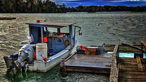 The Work Boat - Maine Coast Wall Art