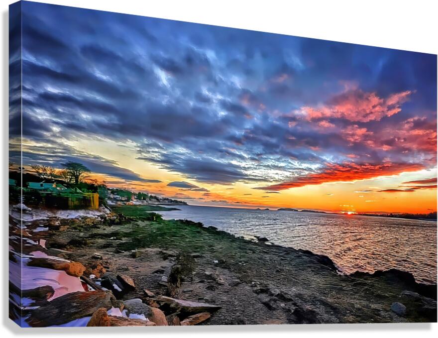 Sky on Fire Canvas Print