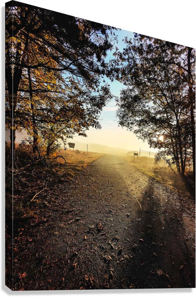 On the Perimeter Trail Canvas Print