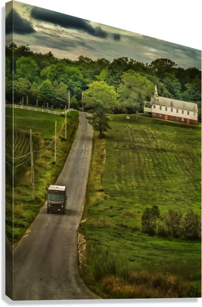 Summer on Westborough Road Canvas Print