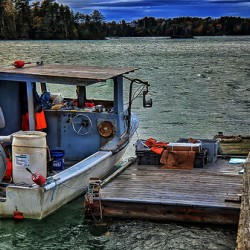 The Work Boat - Maine Coast Wall Art