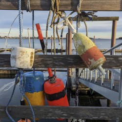 Frayed Rope Silent Waters - Harpswell Maine