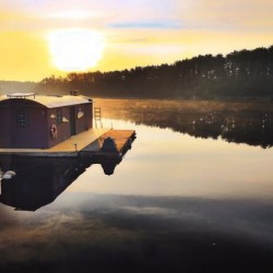 River Solitude - Peaceful River Wall Art