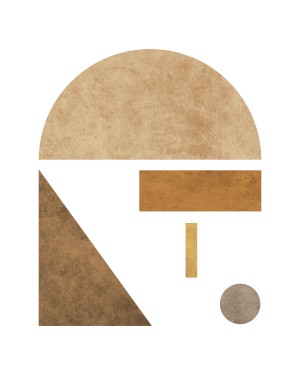 Geometric Harmony in White - 03