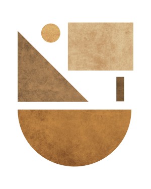 Geometric Harmony in White - 01