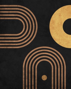 Transitions in Black 02 - Contemporary Minimalism