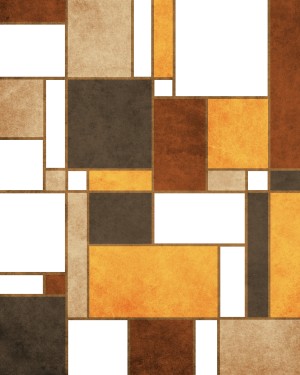Mondrian Composition - White - Abstract Expressionism 2 Print