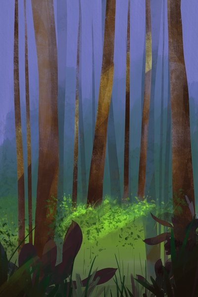 The Magic Forest Print