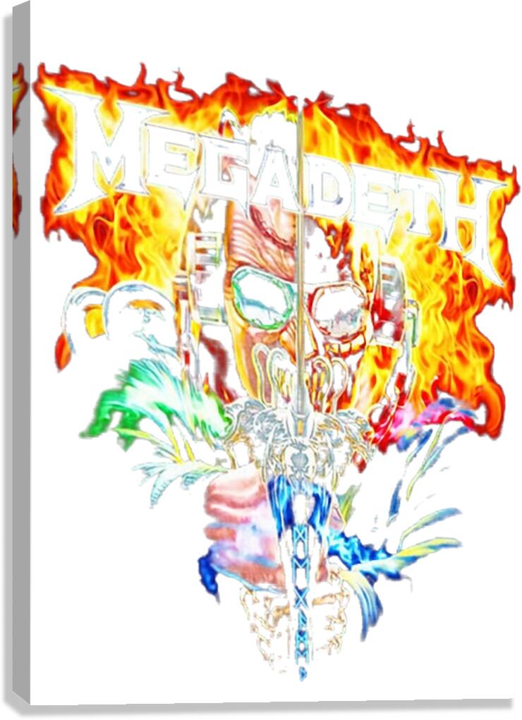 Megadeth 13 Canvas Print