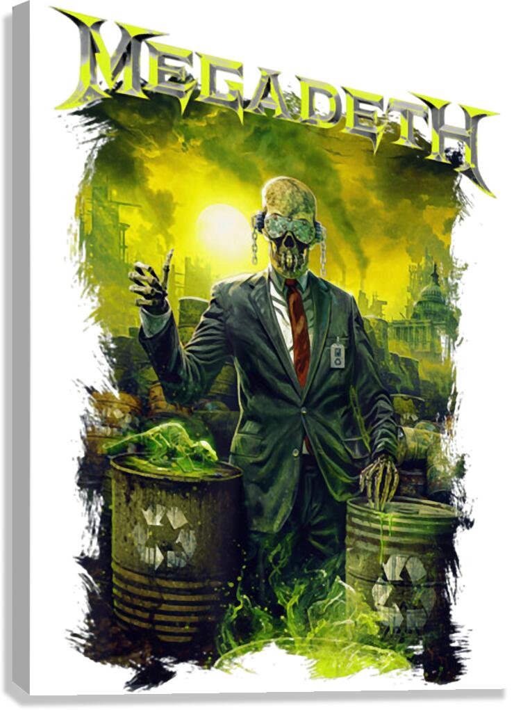 Megadeth 15 Canvas Print