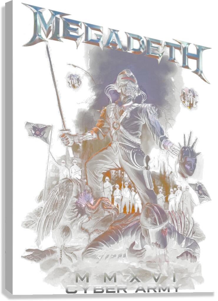 Megadeth 38 Canvas Print