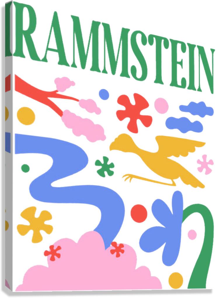 rammstein 3 Canvas Print