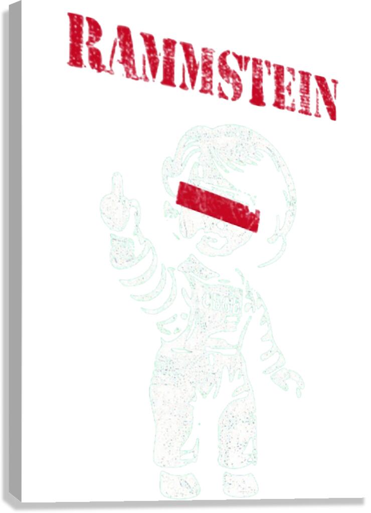 rammstein 6 Canvas Print