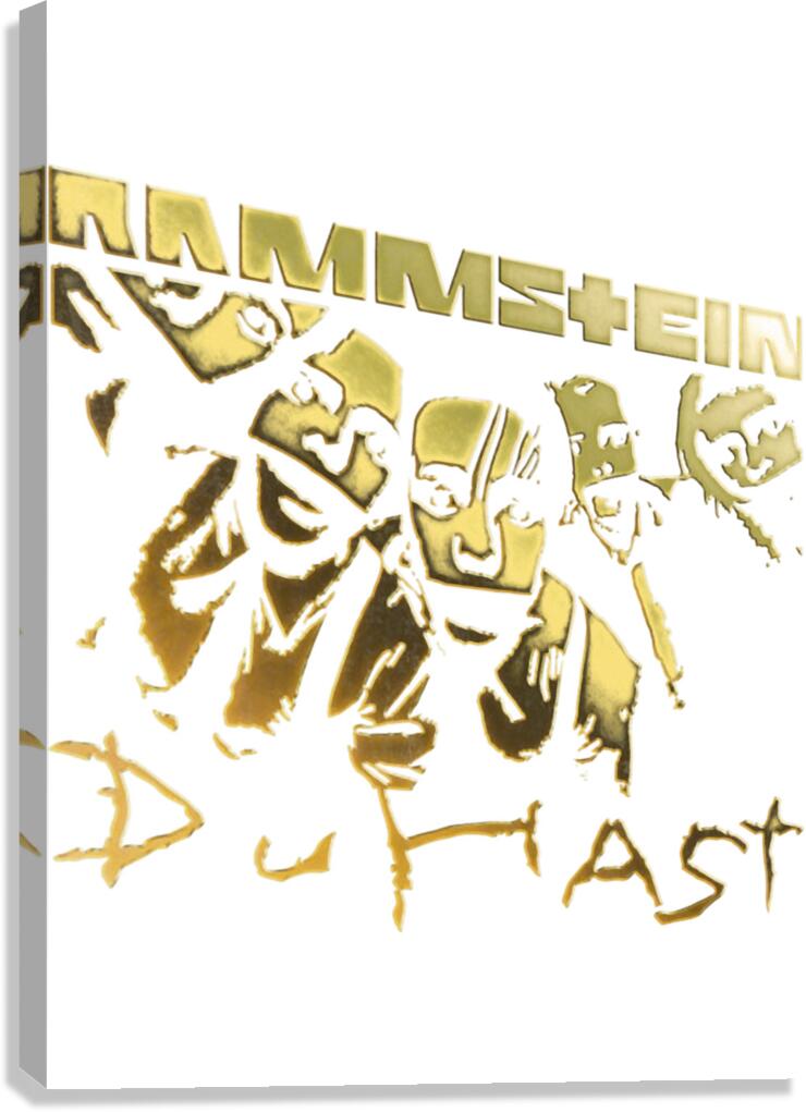 rammstein 11 Canvas Print