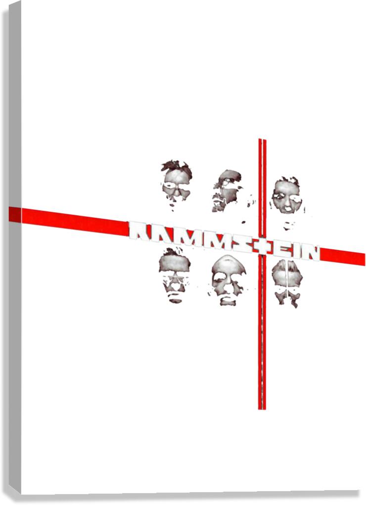 rammstein 14 Canvas Print