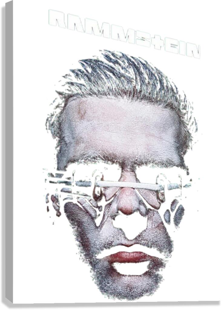 rammstein 15 Canvas Print