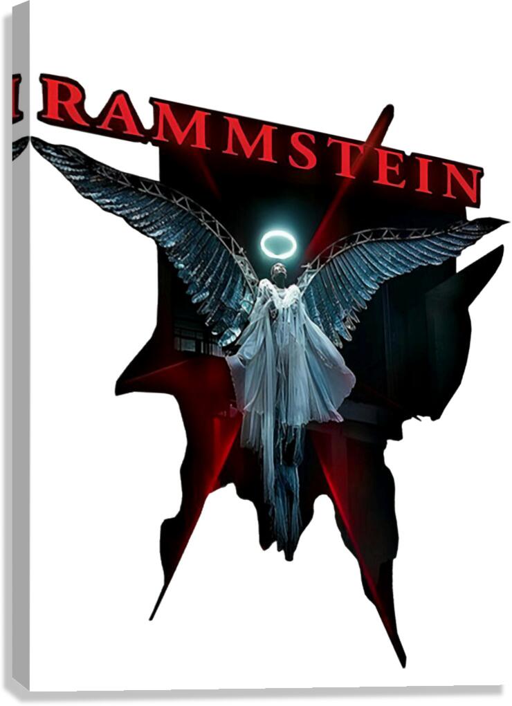 rammstein 24 Canvas Print