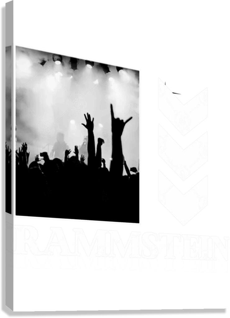 rammstein 25 Canvas Print