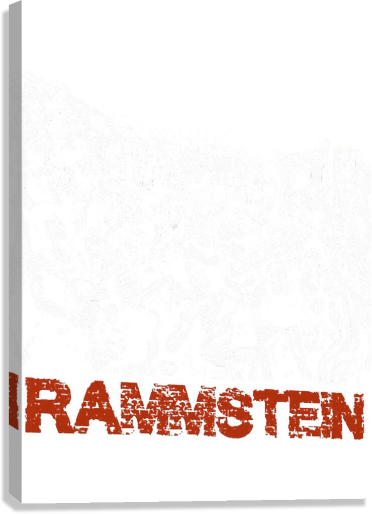 rammstein 27 Canvas Print