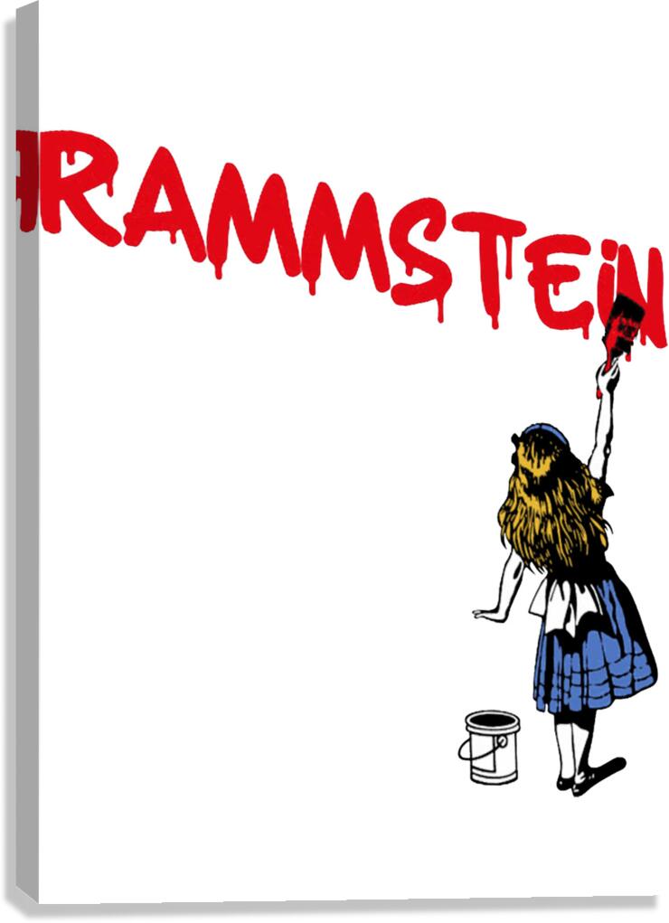 rammstein 30 Canvas Print
