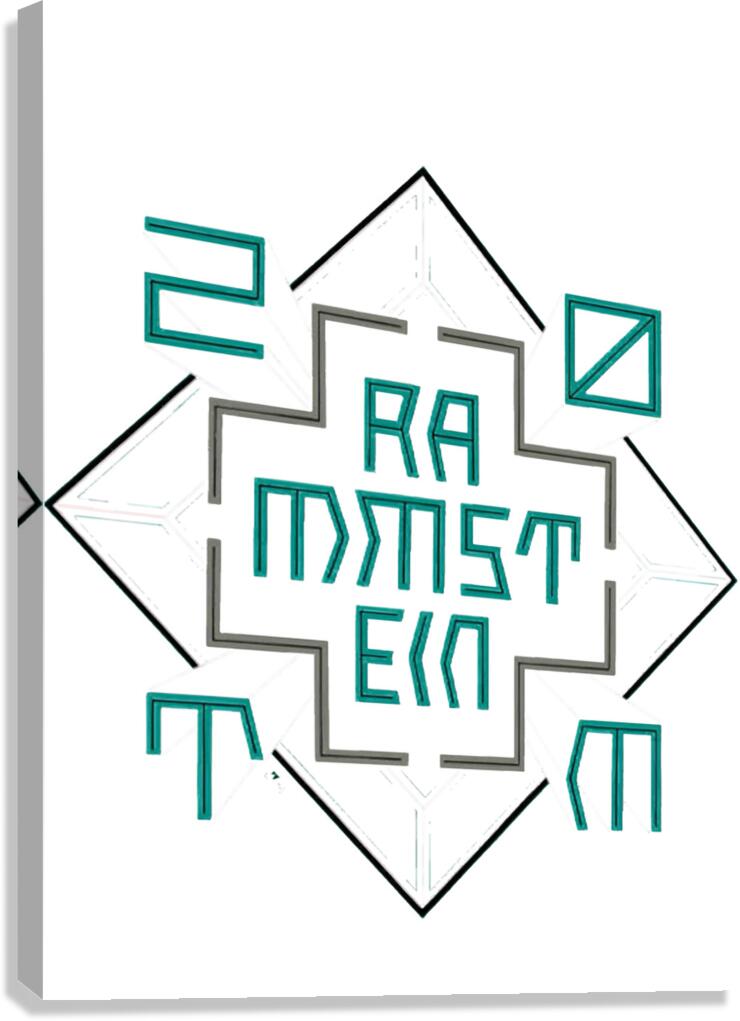 rammstein 32 Canvas Print