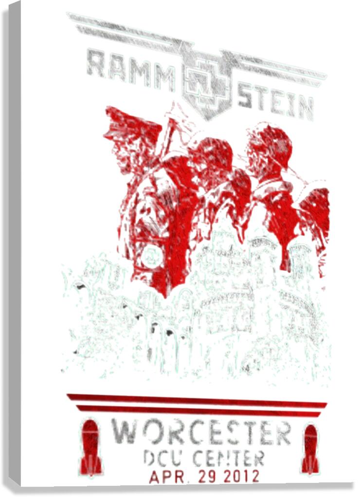 rammstein 35 Canvas Print