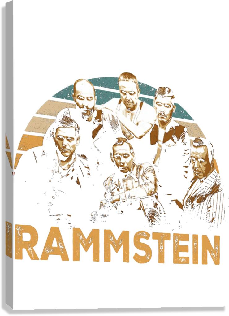 rammstein 38 Canvas Print