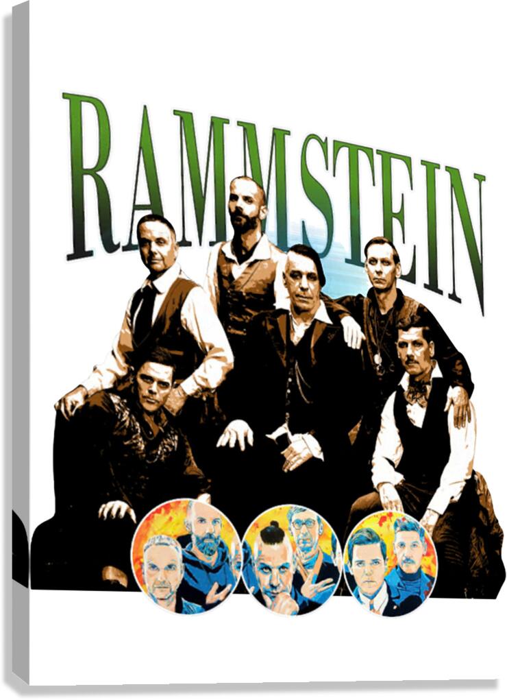 rammstein 39 Canvas Print
