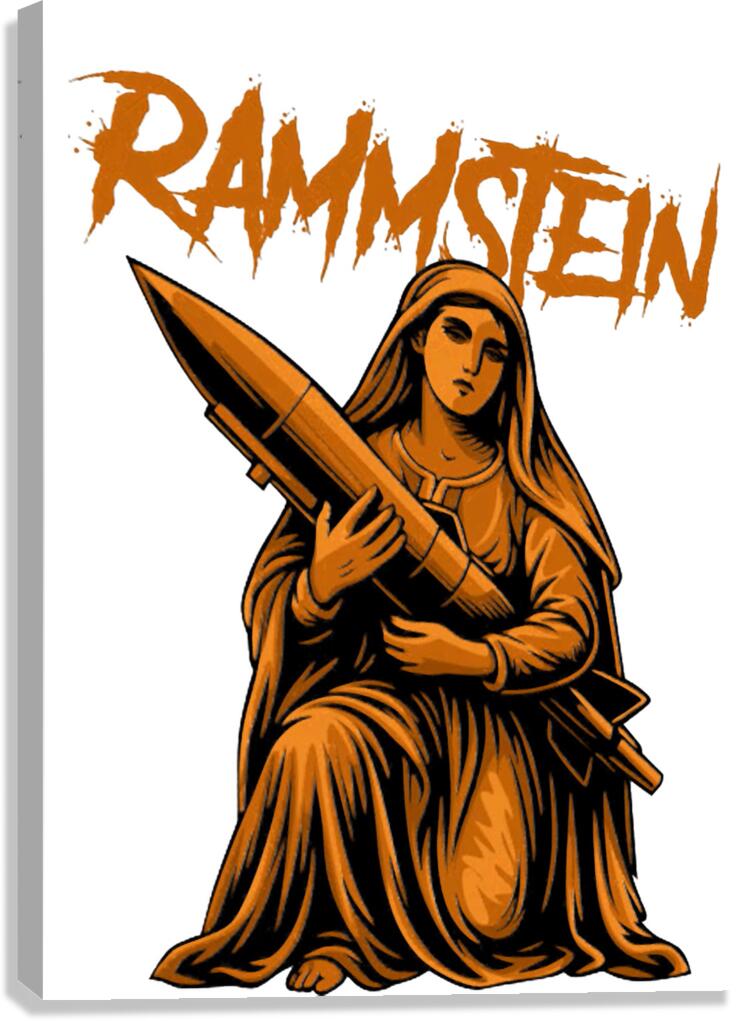 rammstein 40 Canvas Print