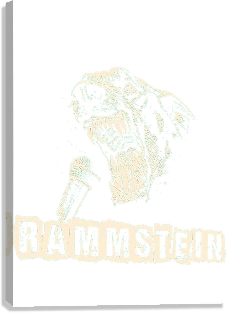 rammstein 41 Canvas Print