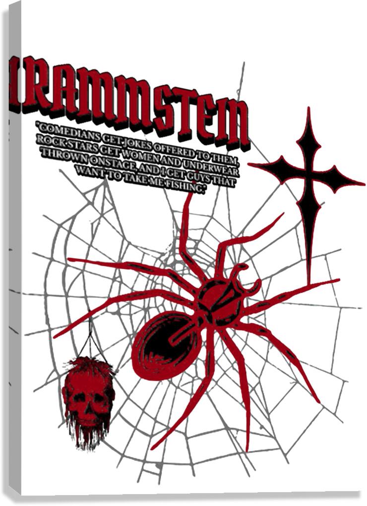 rammstein 42 Canvas Print