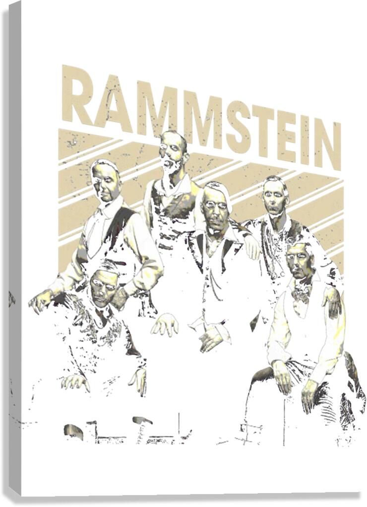 rammstein 43 Canvas Print