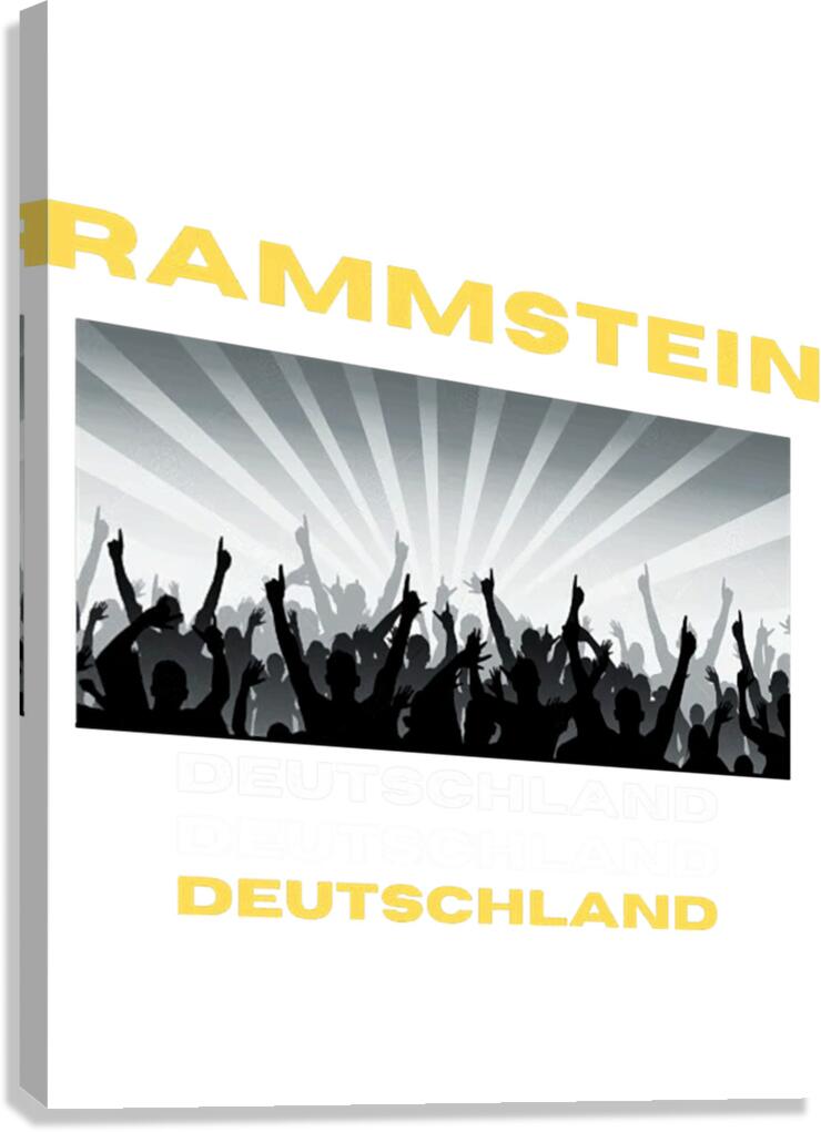 rammstein 44 Canvas Print