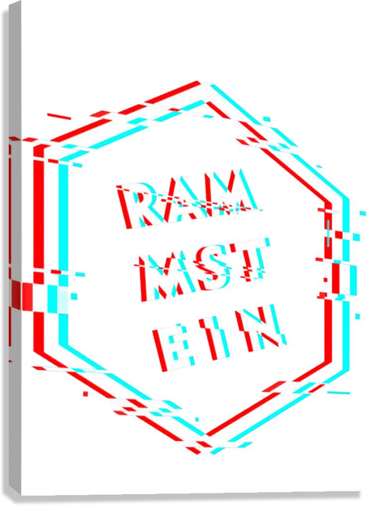 rammstein 47 Canvas Print