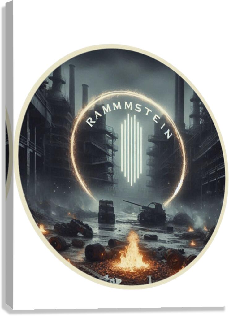 rammstein 1 Canvas Print