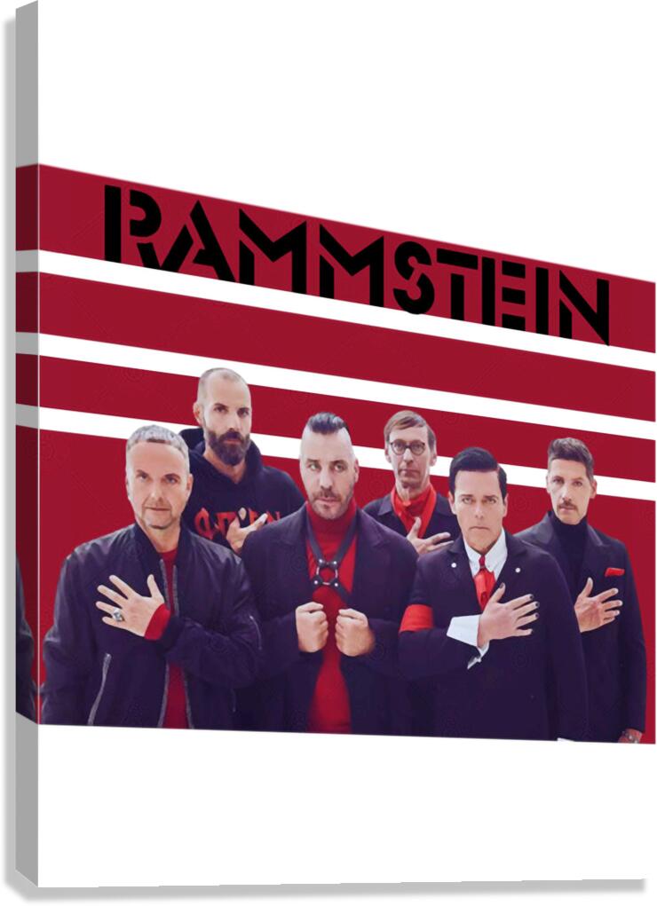 rammstein 3 Canvas Print