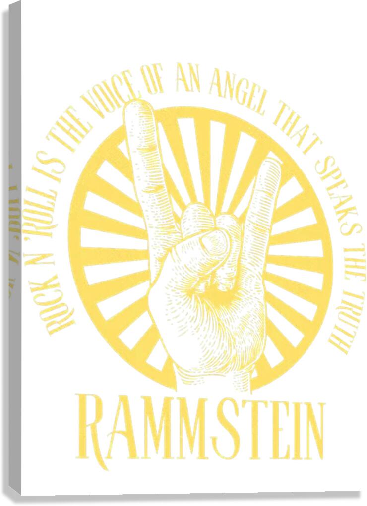 rammstein 8 Canvas Print