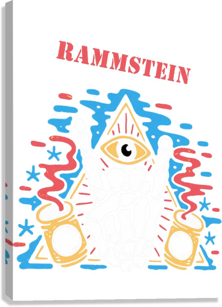 rammstein 17 Canvas Print