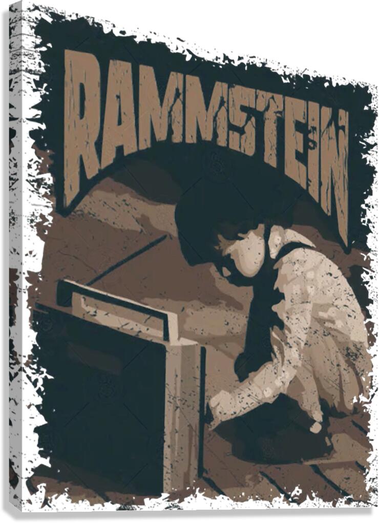 rammstein 22 Canvas Print