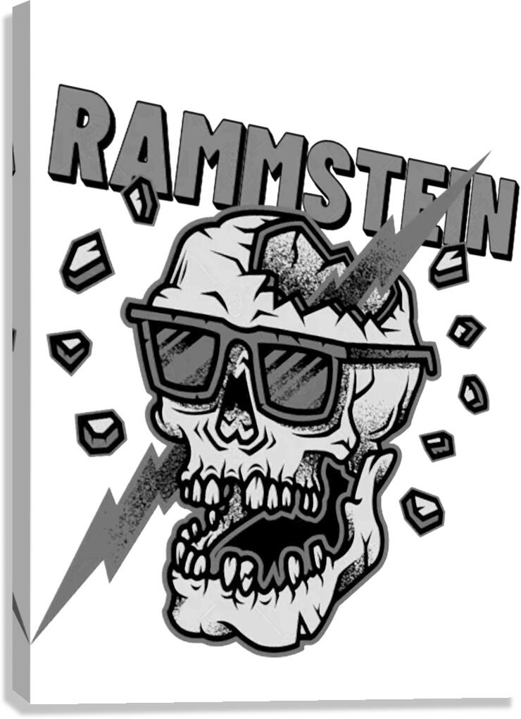 rammstein 25 Canvas Print