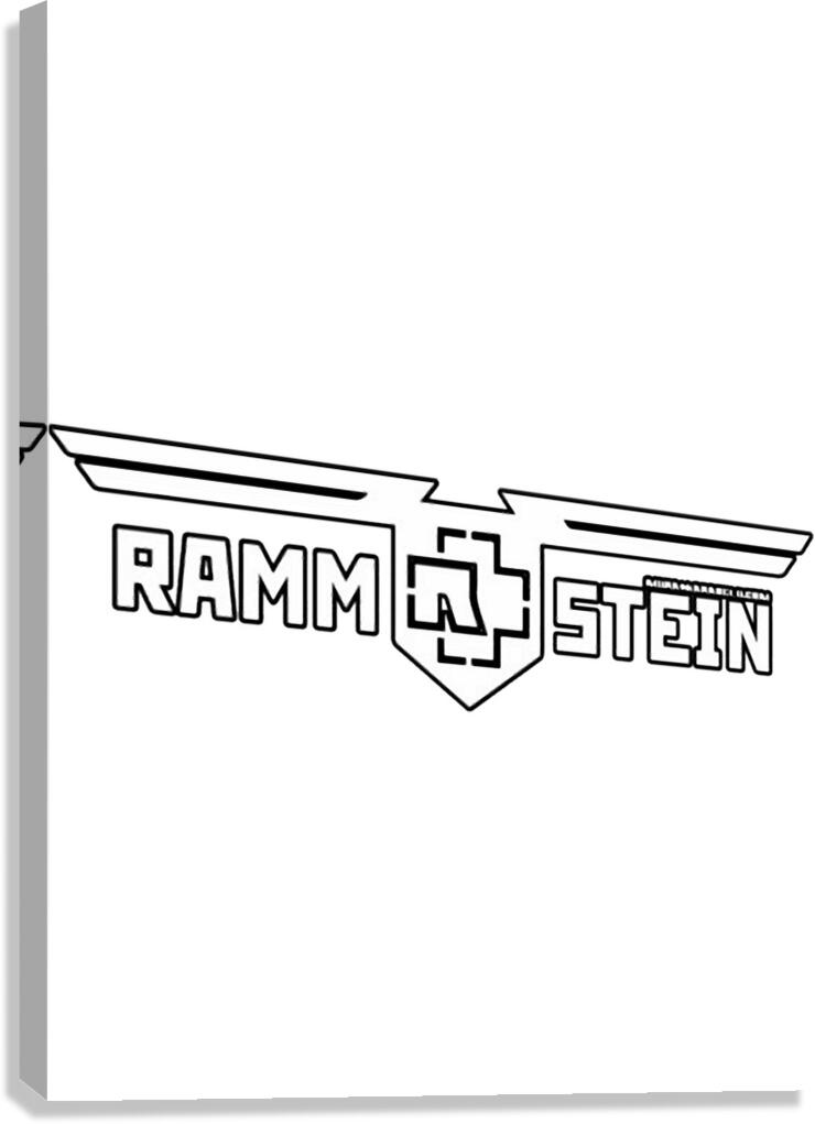 rammstein 27 Canvas Print