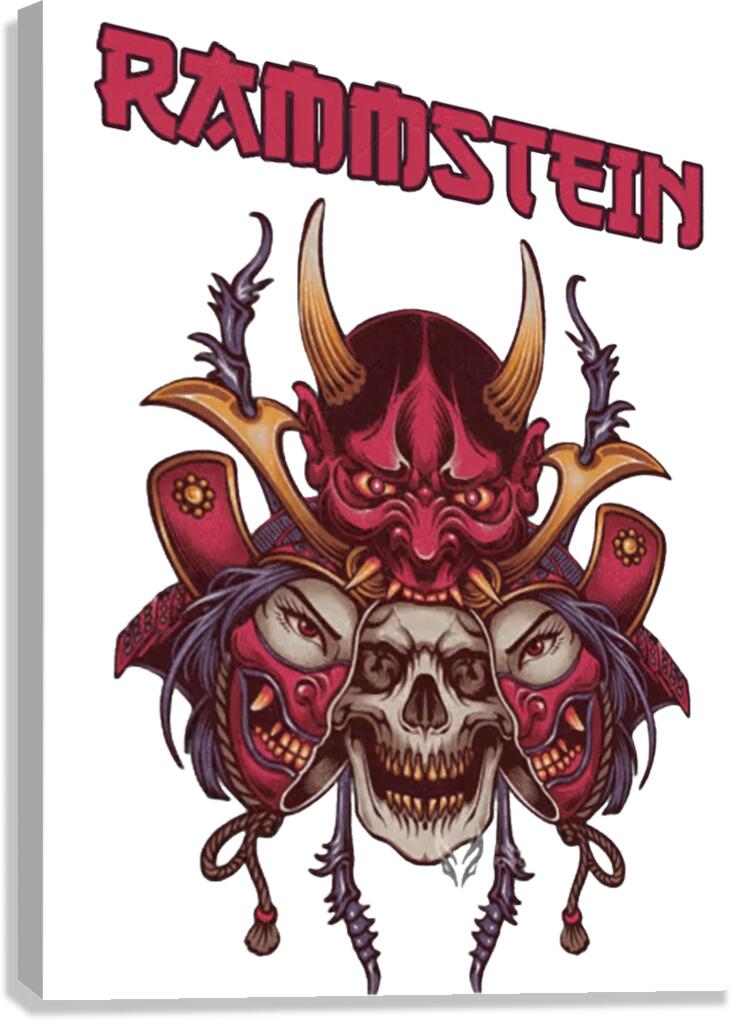 rammstein 40 Canvas Print