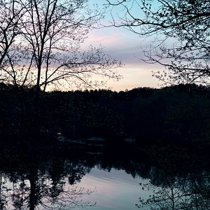 Nightfall in Keowee Key SC